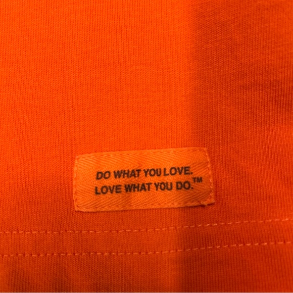 Life Is Good Orange Short Sleeve Tee Vibrant Graphic - Picture 7 of 13